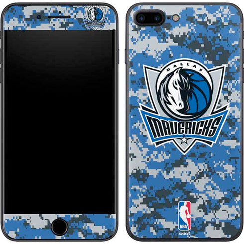 NBA Dallas Mavericks Digi Camo iPhone 8 Plus Skin
