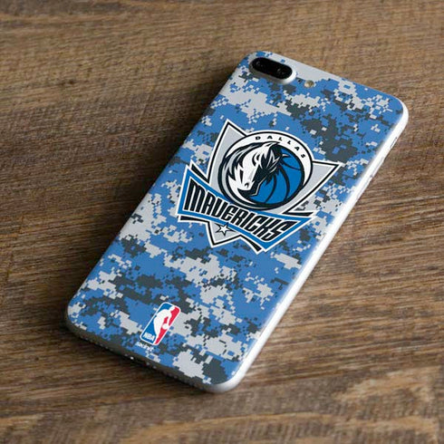 NBA Dallas Mavericks Digi Camo iPhone 8 Plus Skin