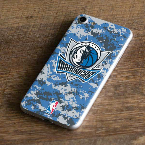 NBA Dallas Mavericks Digi Camo iPhone 8 Skin