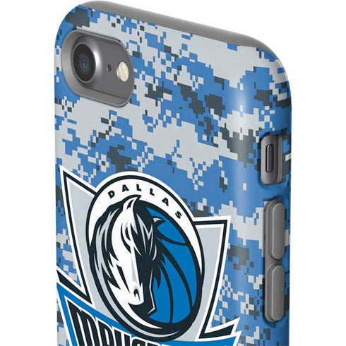 NBA Dallas Mavericks Digi Camo iPhone SE (2nd & 3rd Gen) Pro Case