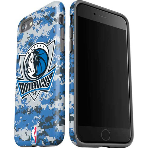 NBA Dallas Mavericks Digi Camo iPhone SE (2nd & 3rd Gen) Pro Case