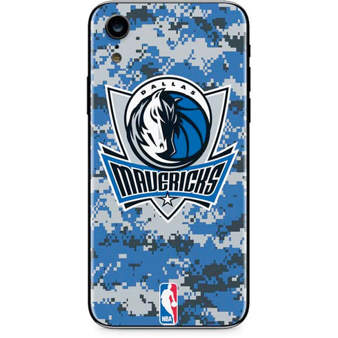 NBA Dallas Mavericks Digi Camo iPhone XR Skin
