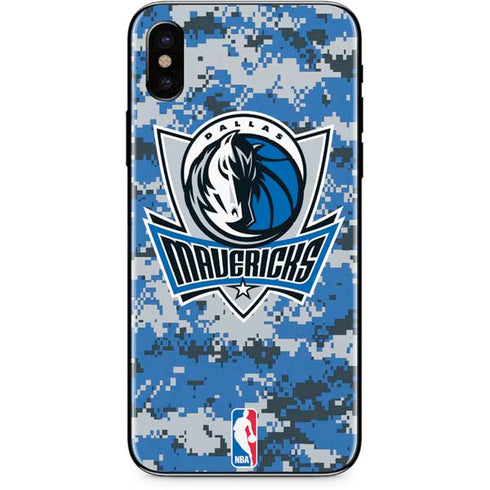 NBA Dallas Mavericks Digi Camo iPhone XS Max Skin