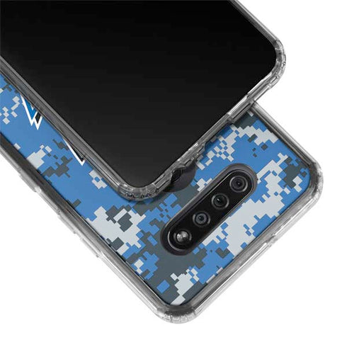 NBA Dallas Mavericks Digi Camo LG K51/Q51 Clear Case