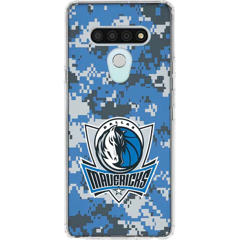 NBA Dallas Mavericks Digi Camo LG Stylo 6 Clear Case
