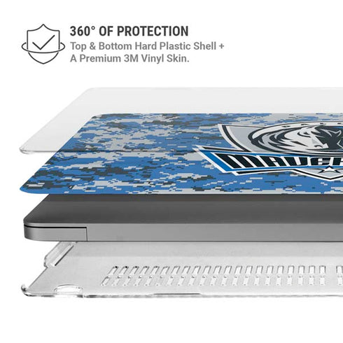NBA Dallas Mavericks Digi Camo MacBook Pro 16in (2021-25) Case plus Skin