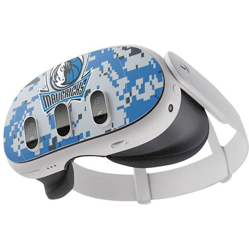 NBA Dallas Mavericks Digi Camo Meta Quest 3 Skin