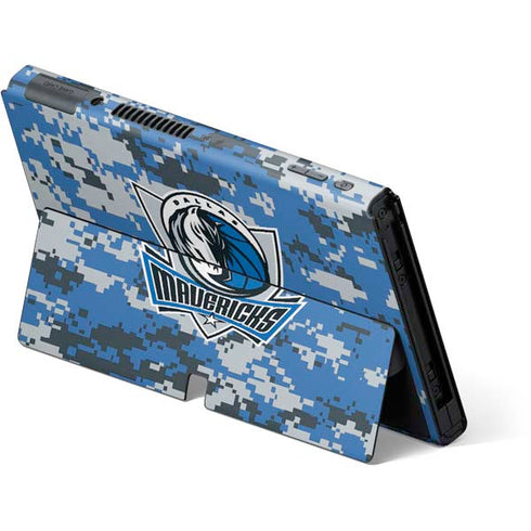 NBA Dallas Mavericks Digi Camo Nintendo Switch OLED (2021) Skin