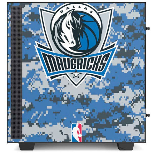 NBA Dallas Mavericks Digi Camo NZXT H510 Compact ATX Mid-Tower Case Skin