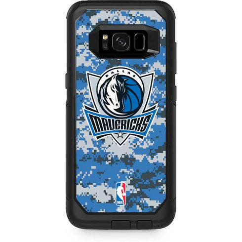 NBA Dallas Mavericks Digi Camo Otterbox Commuter Galaxy Skin