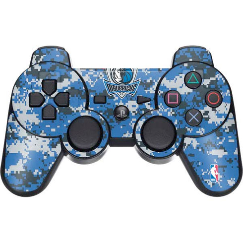 NBA Dallas Mavericks Digi Camo PS3 Dual Shock wireless controller Skin