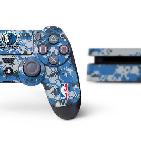 NBA Dallas Mavericks Digi Camo PS4 Slim Bundle Skin
