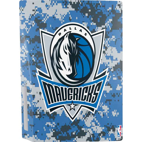 NBA Dallas Mavericks Digi Camo PS5 Console Skin
