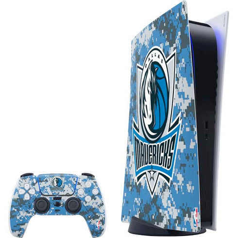 NBA Dallas Mavericks Digi Camo PS5 Digital Edition Bundle Skin