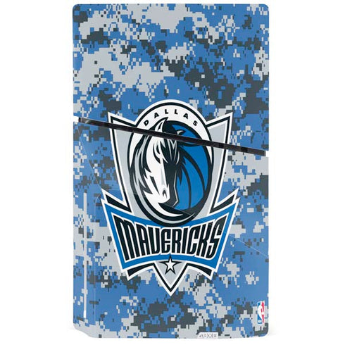 NBA Dallas Mavericks Digi Camo PS5 Slim Disk Bundle Skin
