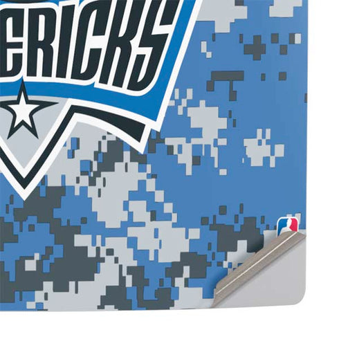 NBA Dallas Mavericks Digi Camo PS5 Slim Digital Edition Console Skin