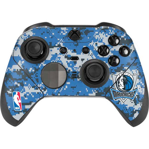 NBA Dallas Mavericks Digi Camo Xbox Elite Wireless Controller Series 2 Skin
