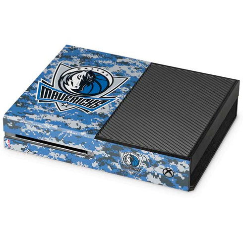 NBA Dallas Mavericks Digi Camo Xbox One Console Skin