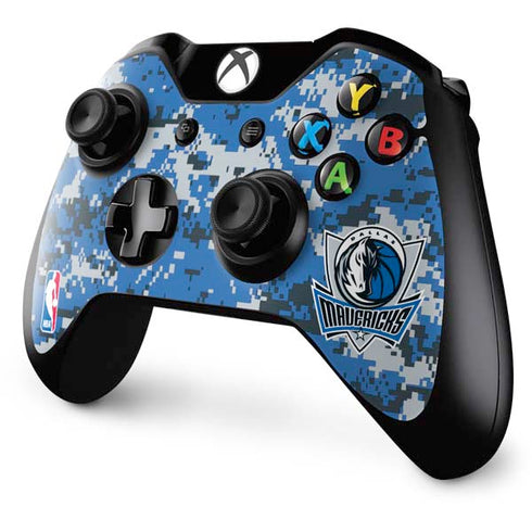 NBA Dallas Mavericks Digi Camo Xbox One Controller Skin
