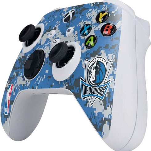 NBA Dallas Mavericks Digi Camo Xbox Series S Controller Skin