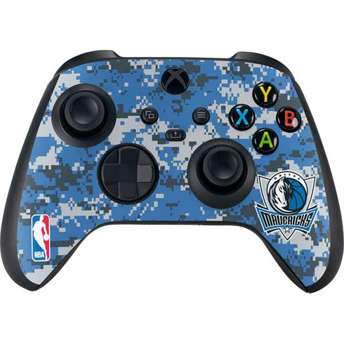 NBA Dallas Mavericks Digi Camo Xbox Series X Controller Skin