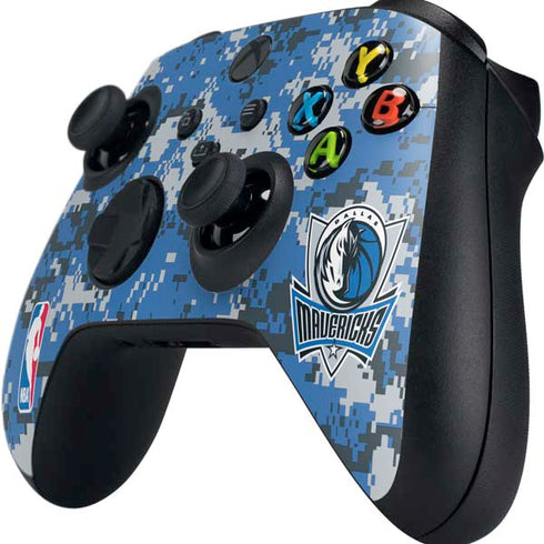 NBA Dallas Mavericks Digi Camo Xbox Series X Controller Skin