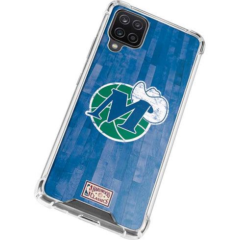 NBA Dallas Mavericks Hardwood Classics Galaxy A12 Clear Case