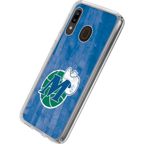 NBA Dallas Mavericks Hardwood Classics Galaxy A20 Clear Case