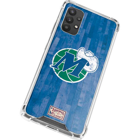 NBA Dallas Mavericks Hardwood Classics Galaxy A32 5G Clear Case