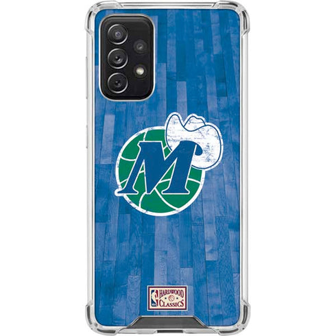 NBA Dallas Mavericks Hardwood Classics Galaxy A72 5G Clear Case