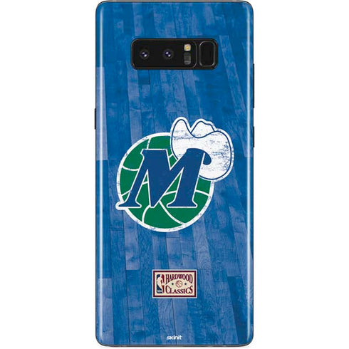 NBA Dallas Mavericks Hardwood Classics Galaxy Note 8 Skin