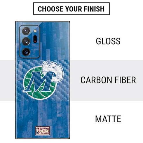 NBA Dallas Mavericks Hardwood Classics Galaxy Note20 Ultra 5G Skin