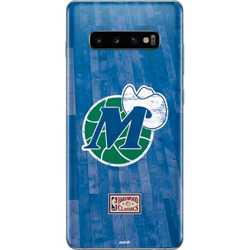NBA Dallas Mavericks Hardwood Classics Galaxy S10 Plus Skin