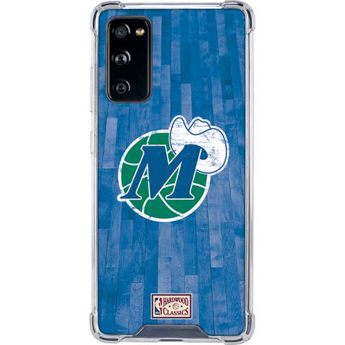NBA Dallas Mavericks Hardwood Classics Galaxy S20 FE Clear Case
