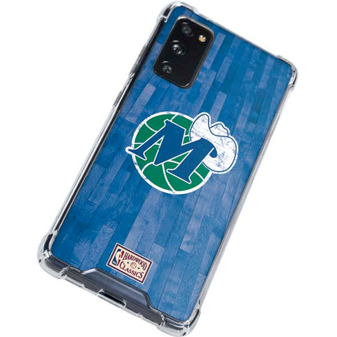 NBA Dallas Mavericks Hardwood Classics Galaxy S20 FE Clear Case