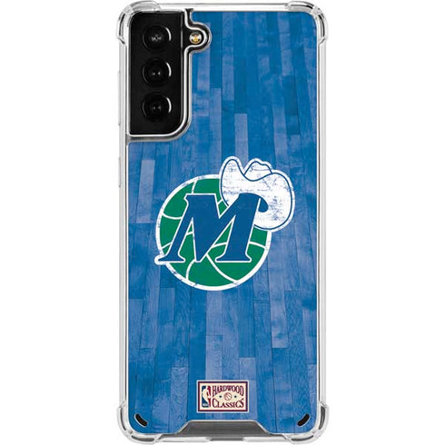 NBA Dallas Mavericks Hardwood Classics Galaxy S21 Plus 5G Clear Case