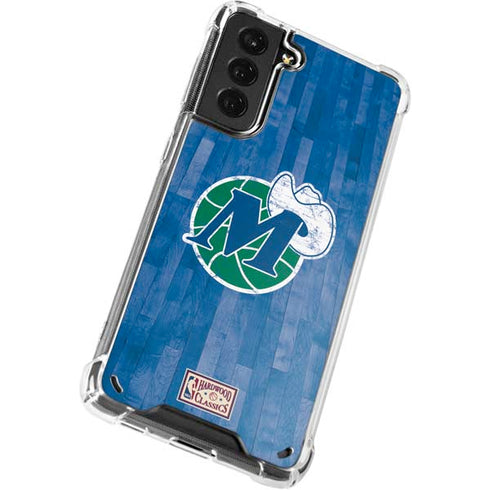 NBA Dallas Mavericks Hardwood Classics Galaxy S21 Plus 5G Clear Case
