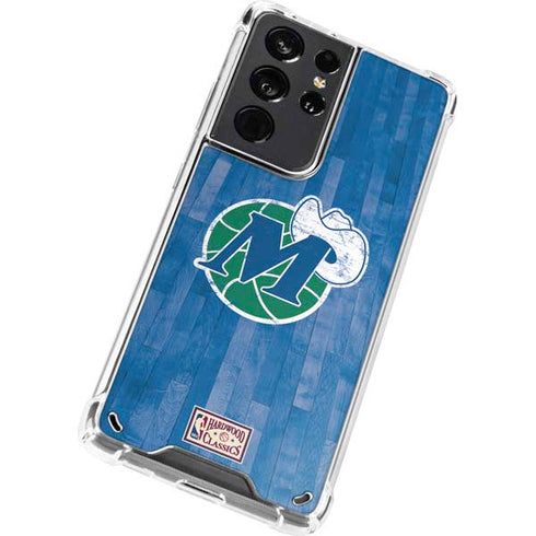 NBA Dallas Mavericks Hardwood Classics Galaxy S21 Ultra 5G Clear Case