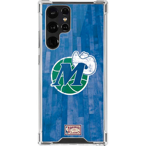 NBA Dallas Mavericks Hardwood Classics Galaxy S22 Ultra Clear Case