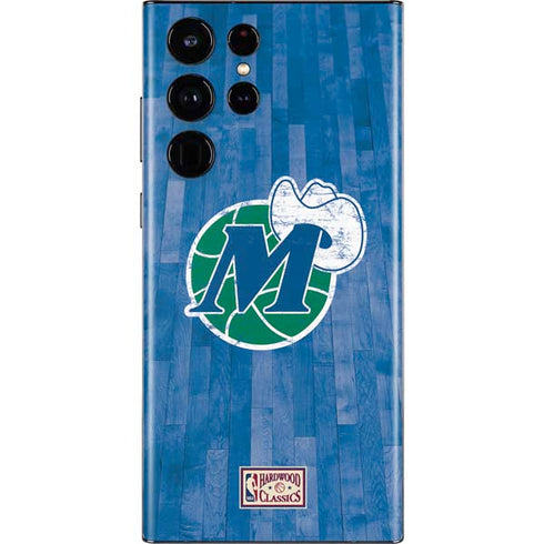 NBA Dallas Mavericks Hardwood Classics Galaxy S22 Ultra Skin