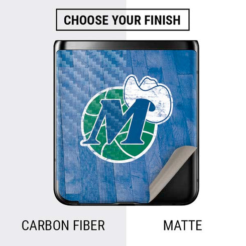 NBA Dallas Mavericks Hardwood Classics Galaxy Z Flip Skin