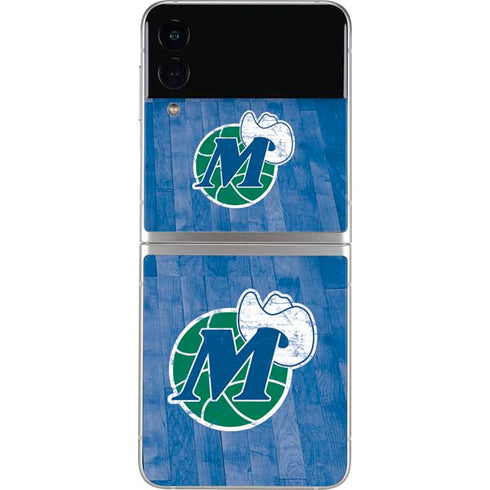 NBA Dallas Mavericks Hardwood Classics Galaxy Z Flip3 5G Skin