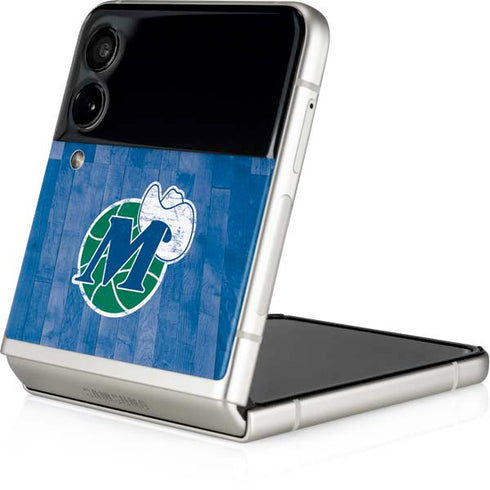 NBA Dallas Mavericks Hardwood Classics Galaxy Z Flip3 5G Skin