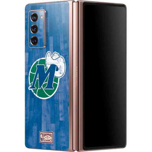 NBA Dallas Mavericks Hardwood Classics Galaxy Z Fold2 5G Skin
