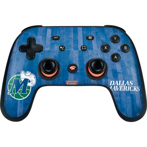 NBA Dallas Mavericks Hardwood Classics Google Stadia Controller Skin