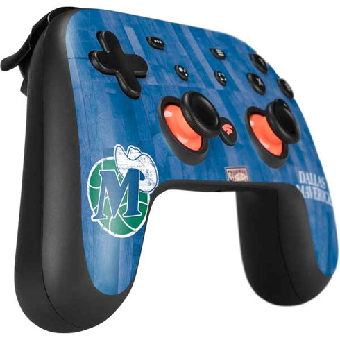 NBA Dallas Mavericks Hardwood Classics Google Stadia Controller Skin