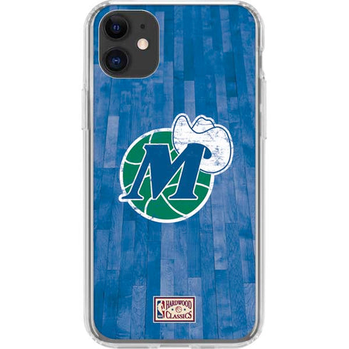 NBA Dallas Mavericks Hardwood Classics iPhone 11 Clear Case
