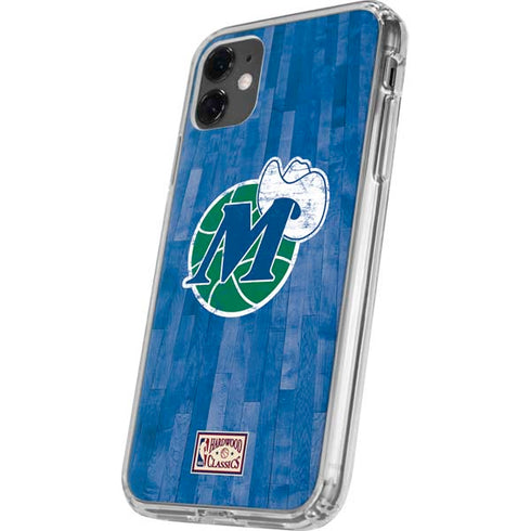NBA Dallas Mavericks Hardwood Classics iPhone 11 Clear Case
