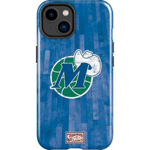 NBA Dallas Mavericks Hardwood Classics iPhone 15 Plus Impact Case