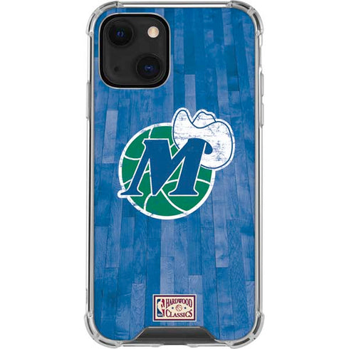 NBA Dallas Mavericks Hardwood Classics iPhone 15 Plus Clear Case